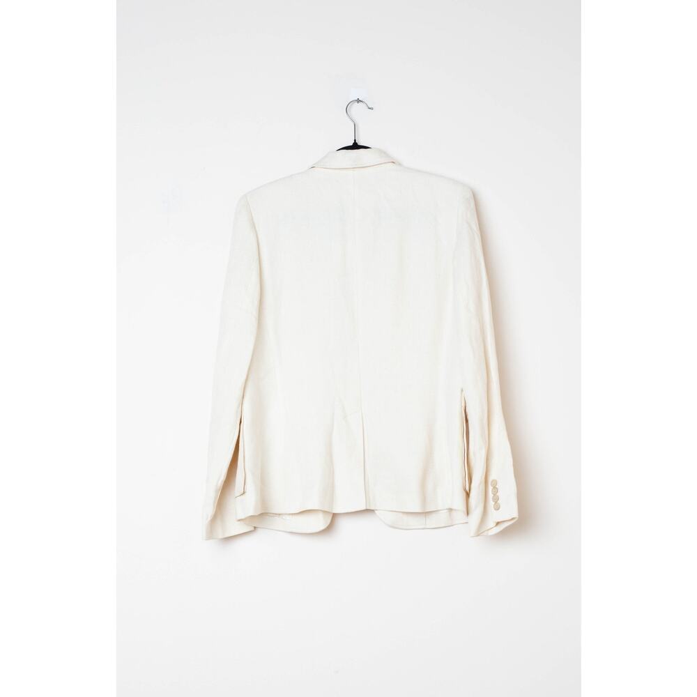 Polo Ralph Lauren Linen Blazer in White - Size 14 - Picture 2 of 8